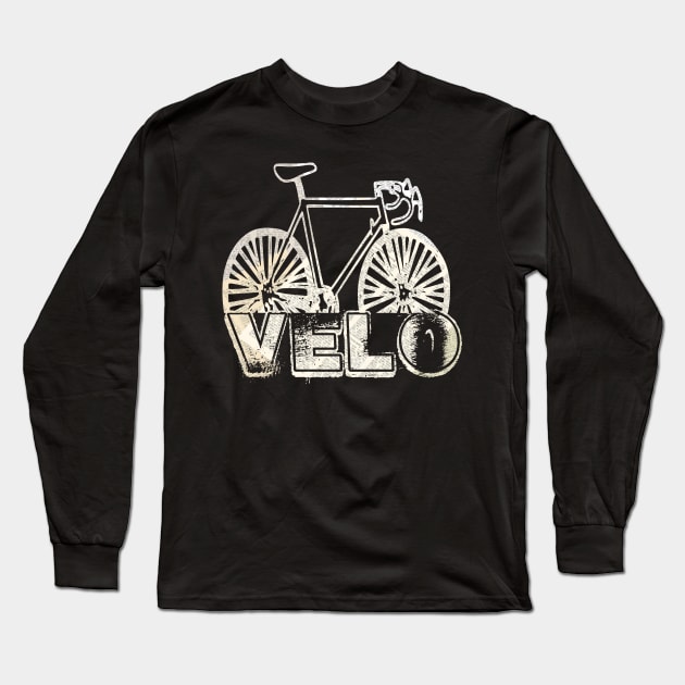 Sports Velo Ciclismo Long Sleeve T-Shirt by vintagejoa